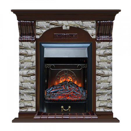 Арочный Алтай (дуб)+Majestic Black Арочный Алтай (дуб)+Majestic Black