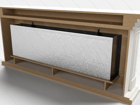 Биокамин Lux Fire с порталом Ромео 60, белый по цене 151 792 руб.