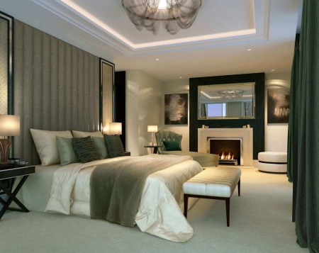 Автоматический биокамин Decoflame Westminster e-Ribbon Fire по цене 668 000 руб.